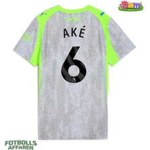 Manchester City Nathan Ake #6 Tredje Tröja Kvinnor 2025-26 Kortärmad